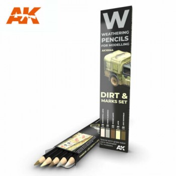 AK Weathering Pencils Dirt & Splashes AK10044